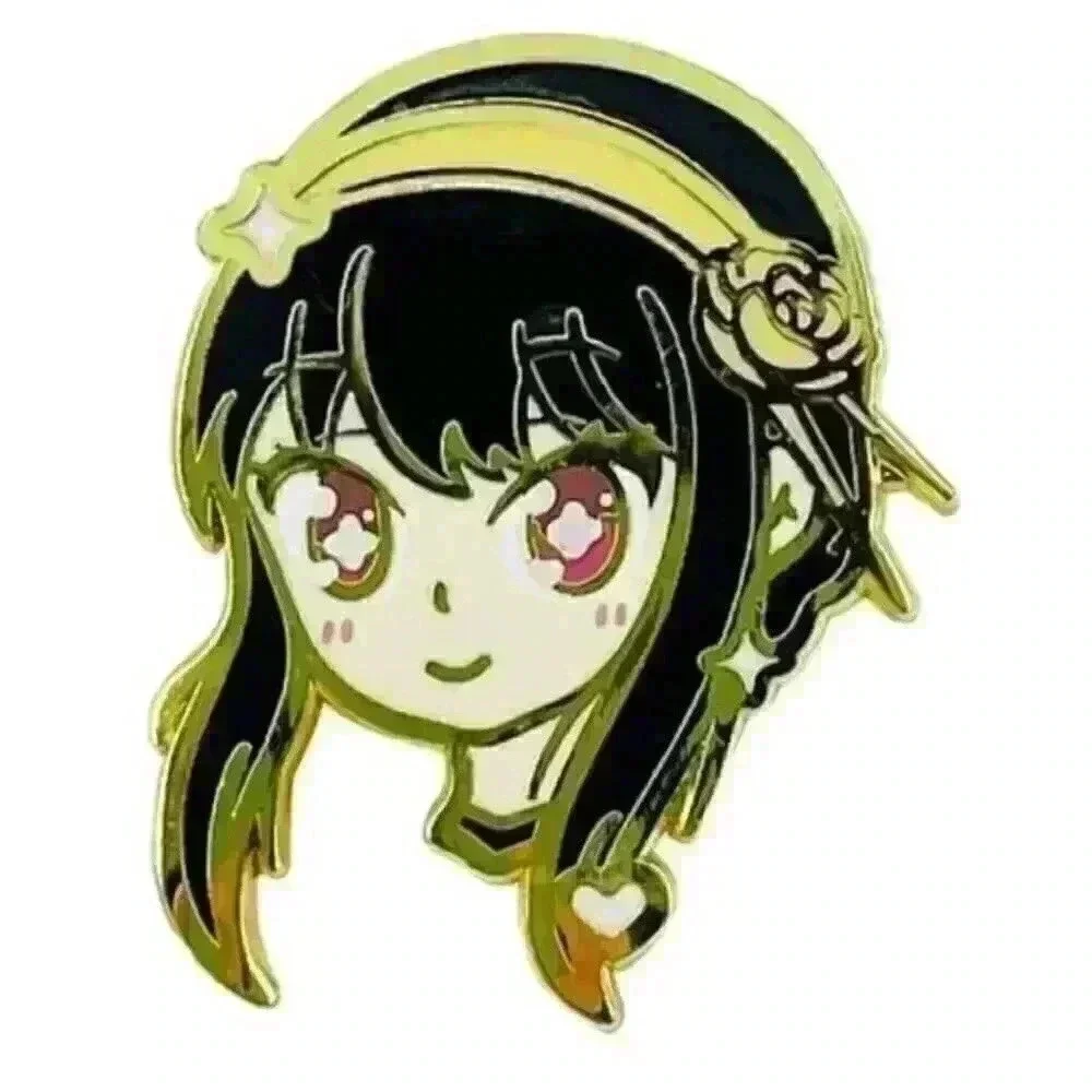 Spy X Family Anime Yor Forger Kawaii Enamel Pin - Picture 2 of 4